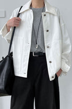 Utility Lapel Fleece Jacket image 6