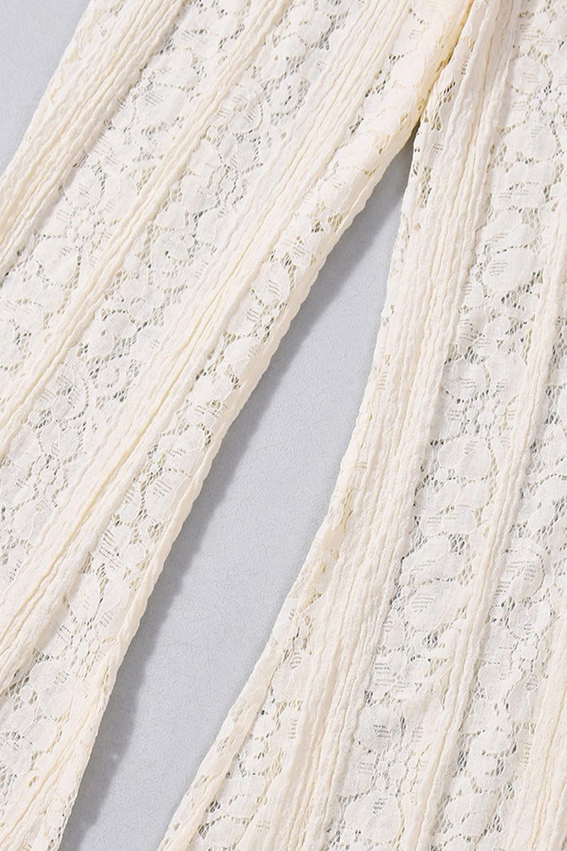 Elegant Lace Texture Long Pants image 5