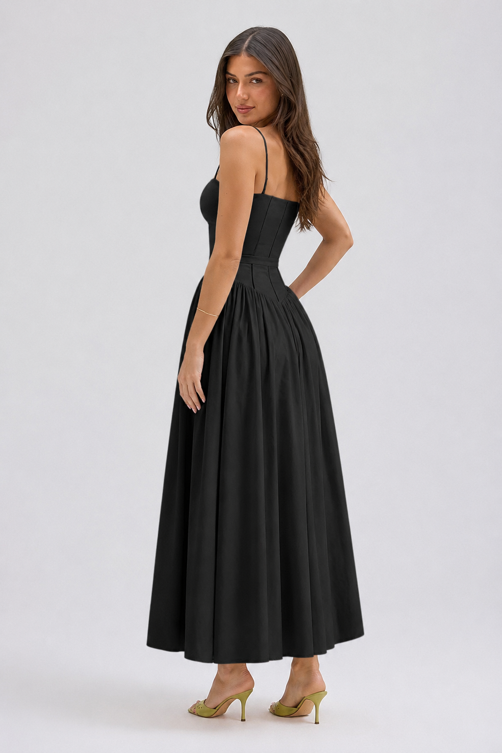 Cami Slim Fit Elegant Maxi Dress image 8