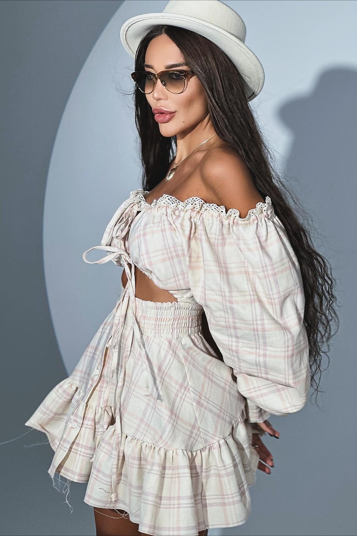 Cutout Lace Off-the-Shoulder Mini Dress image 2