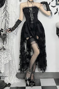 Sheer Lace Gothic Dress image 1