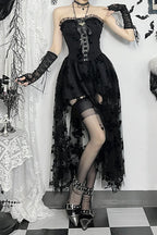Sheer Lace Gothic Dress image 1