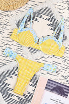 Chic Print Underwire Bikini Low Back Two Piece Bikini Sets image 5