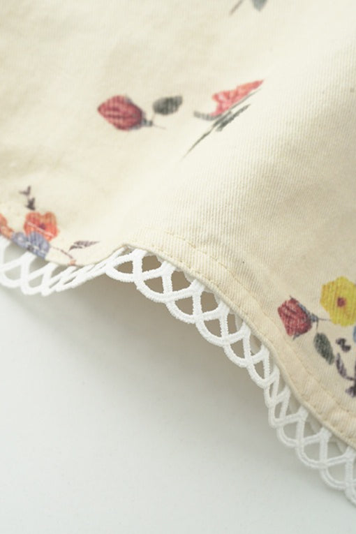 Floral Waist Bandeau Mini Dress image 6