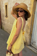 Off Shoulder Cami Tie Back Two Piece Set image 3