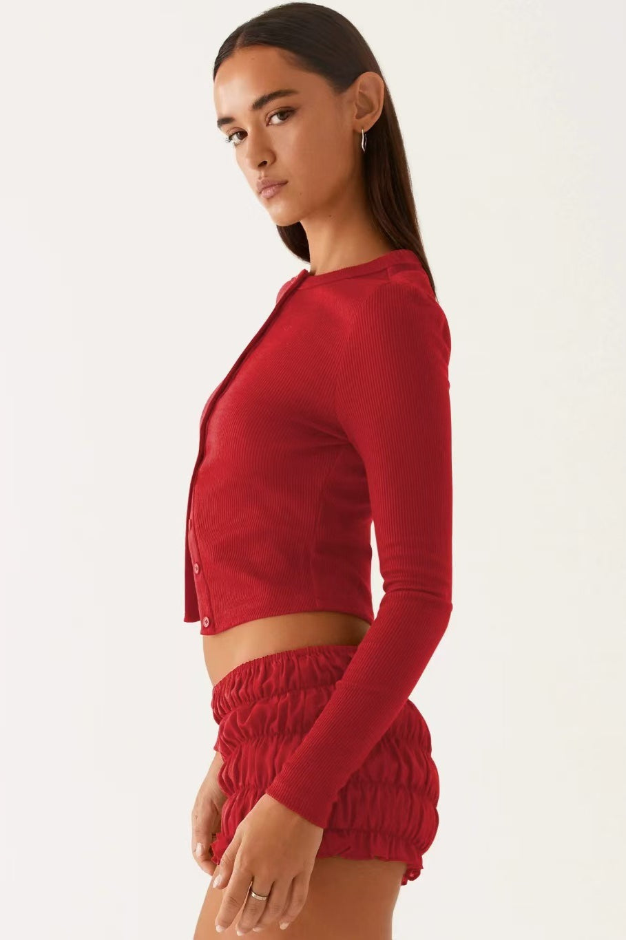 Minimalist Button Cardigan image 18