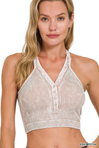Nola Ribbed Tank styled for Avrienne