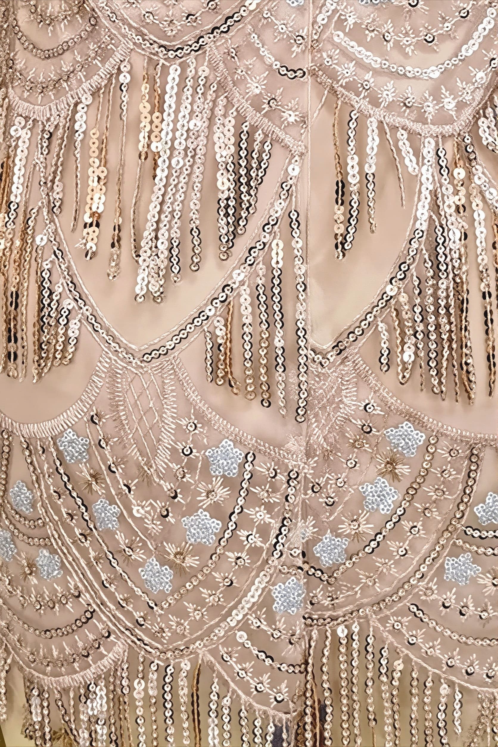 Party Sequin Fringe Slim Mini Dress image 5
