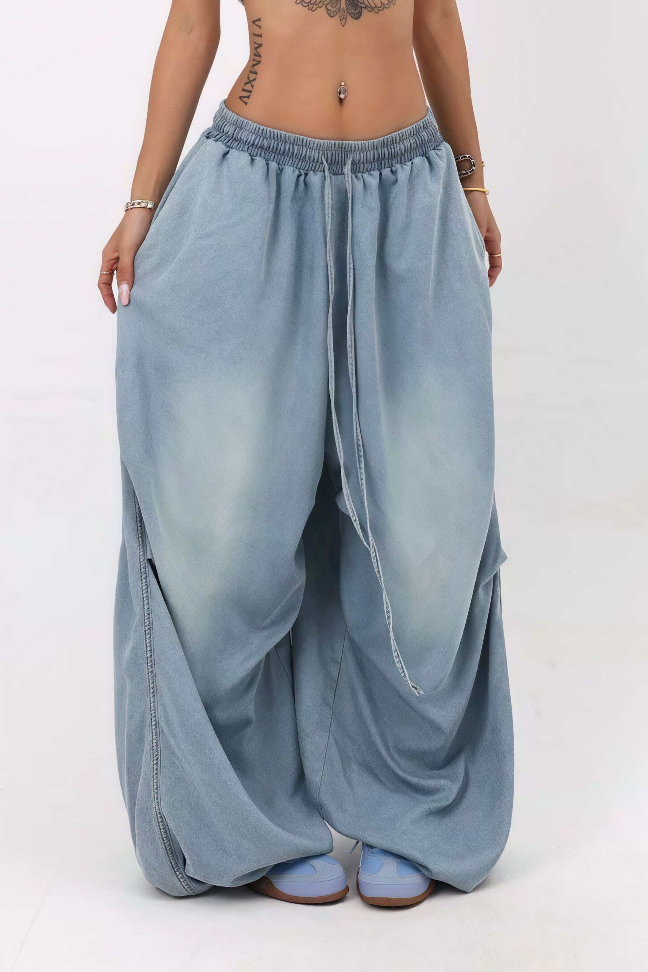Versatile Vintage Wide Leg Loose Jeans image 1