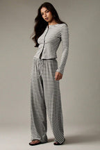 Stripe Button Cord Easy Two Piece Set image 16