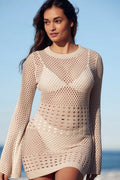Hollow Out Bodycon Knit Cover Up image 1