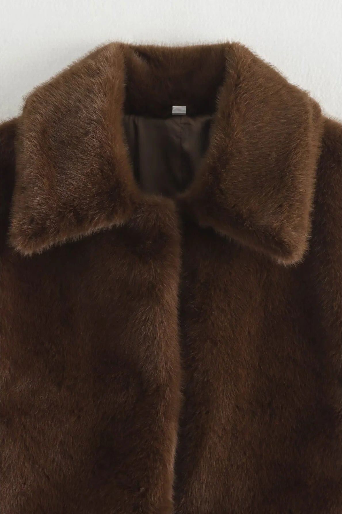 High Street Faux Fur Collar Coat image 5