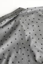 Lace Cuff Polka Dot Collar Blouse image 3