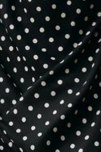 Polka Dot Off-Shoulder Cami Tie Maxi Dress image 3