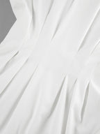 French Chic Long Sleeve Waist-Tied Blouse image 11