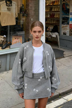 Dandelion Print Sweatshirt Loose Two Piece Set image 1
