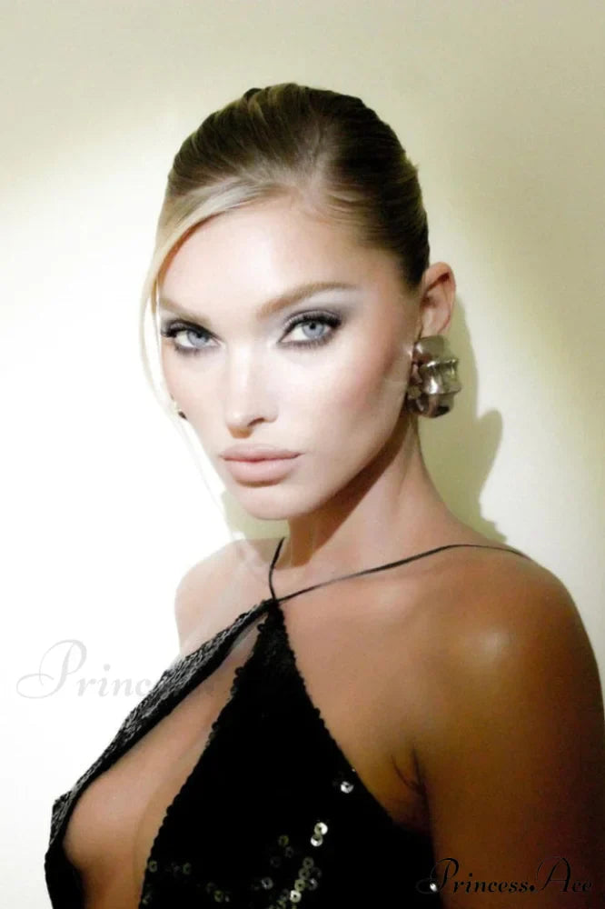 Darcy Backless Stylish Cutout Sequin Dress image 8