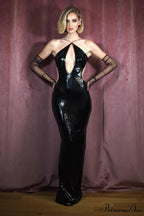 Darcy Backless Stylish Cutout Sequin Dress image 16