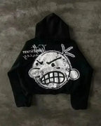 Dark Cross Graphic Pullover Hoodie image 5