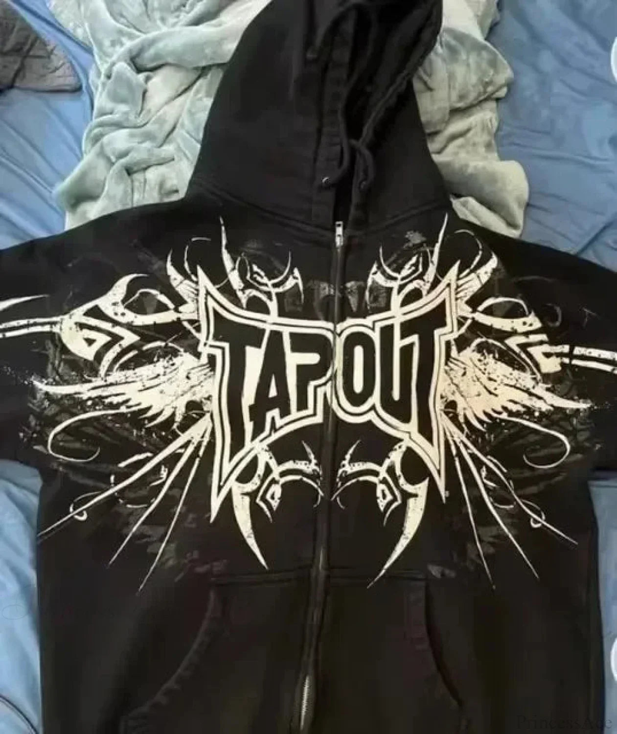 Dark Cross Graphic Pullover Hoodie image 4
