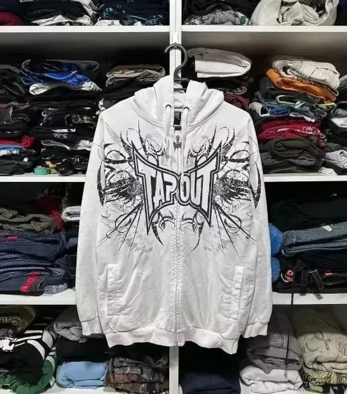 Dark Cross Graphic Pullover Hoodie image 6