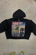 Dark Demonic Destroyer Zip Hoodie image 1