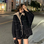 Dark Denim Stylish Fur Lining Jacket image 2