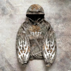 Dark Embroidered Large Hoodie image 14