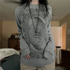 Dark Fairy Grunge Pullover Hoodie image 2