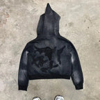 Dark Flash Diamond Patch Hoodie image 2