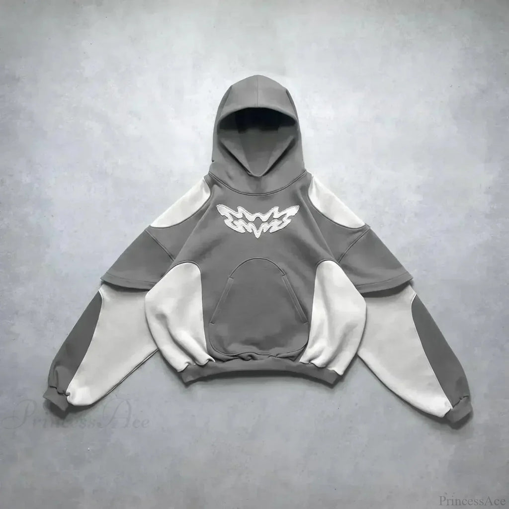 Dark Flash Diamond Patch Hoodie image 12