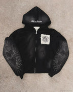 Dark Flash Diamond Patch Hoodie image 11