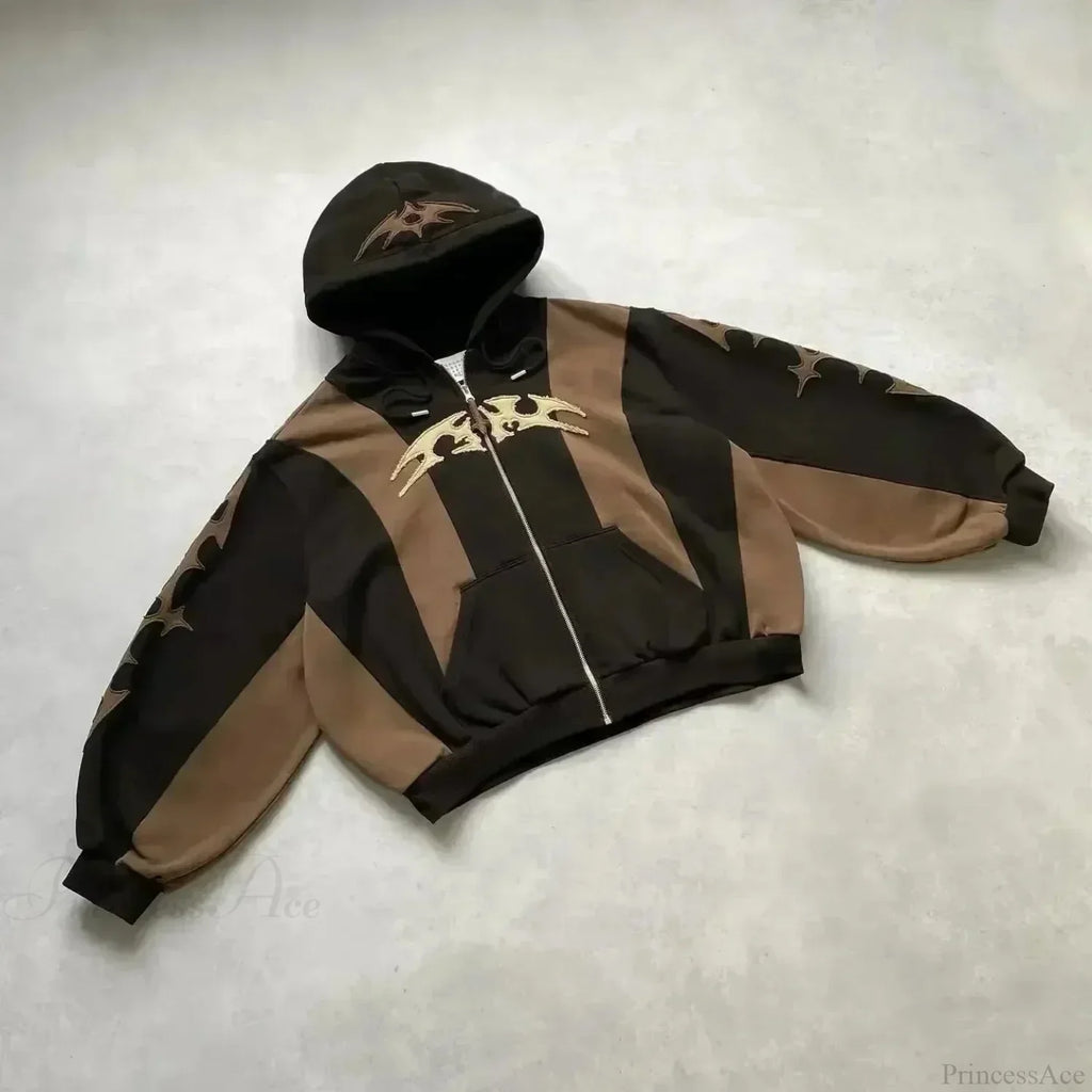 Dark Flash Diamond Patch Hoodie image 10