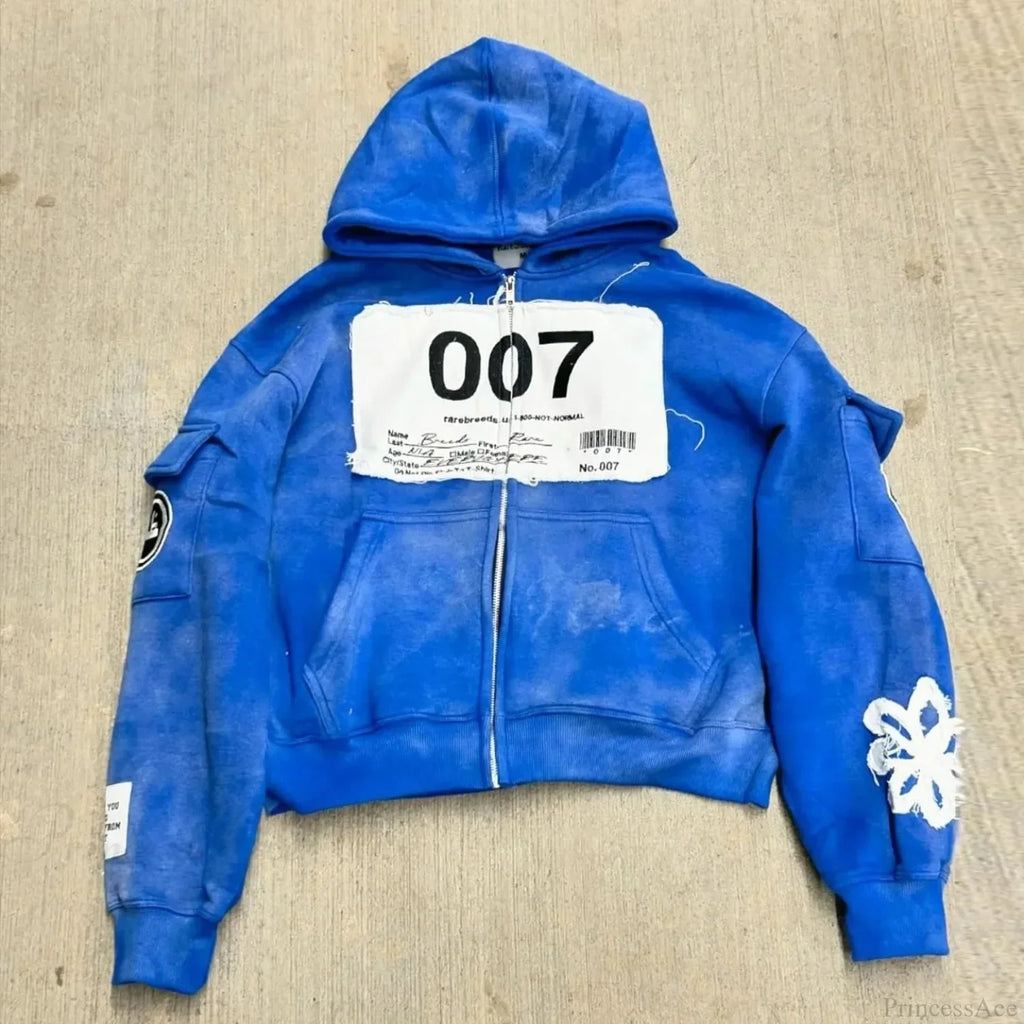 Dark Flash Diamond Patch Hoodie image 13