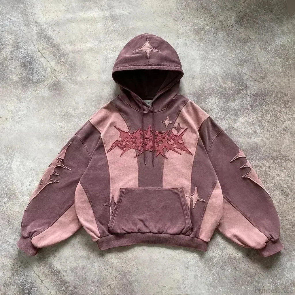 Dark Flash Diamond Patch Hoodie image 5