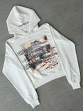 Dark Graphic Print  Y2K S Pullover Hoodie image 1