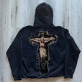 Dark Hip Hop Graphic Print Hoodie image 1