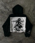 Dark Hip Hop Patch Pullover Hoodie image 1