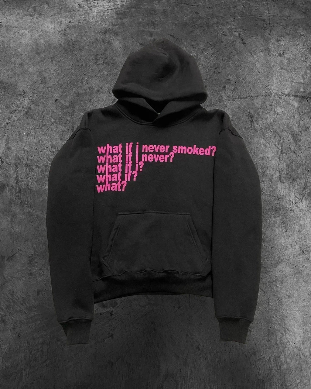 Dark Informal Print Oversized Hoodie image 16