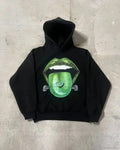 Dark Lips Visual Pullover Hoodie image 1
