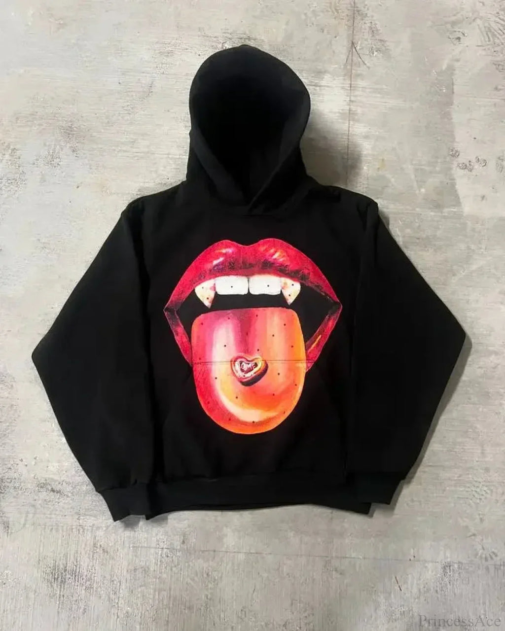 Dark Lips Visual Pullover Hoodie image 6