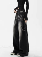 Dark Medieval 2000s Direct Denim Pant image 2