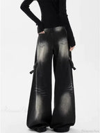 Dark Medieval 2000s Direct Denim Pant image 3