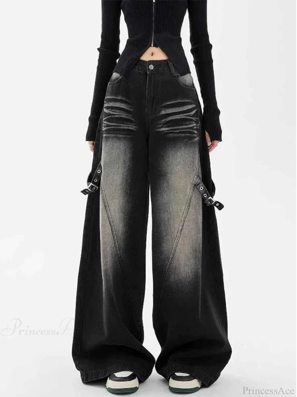 Dark Medieval 2000s Direct Denim Pant image 5