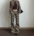 Dark Medieval 2000s Flare Star Pant image 1