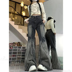 Dark Medieval 90s Style Denim Trouser image 1