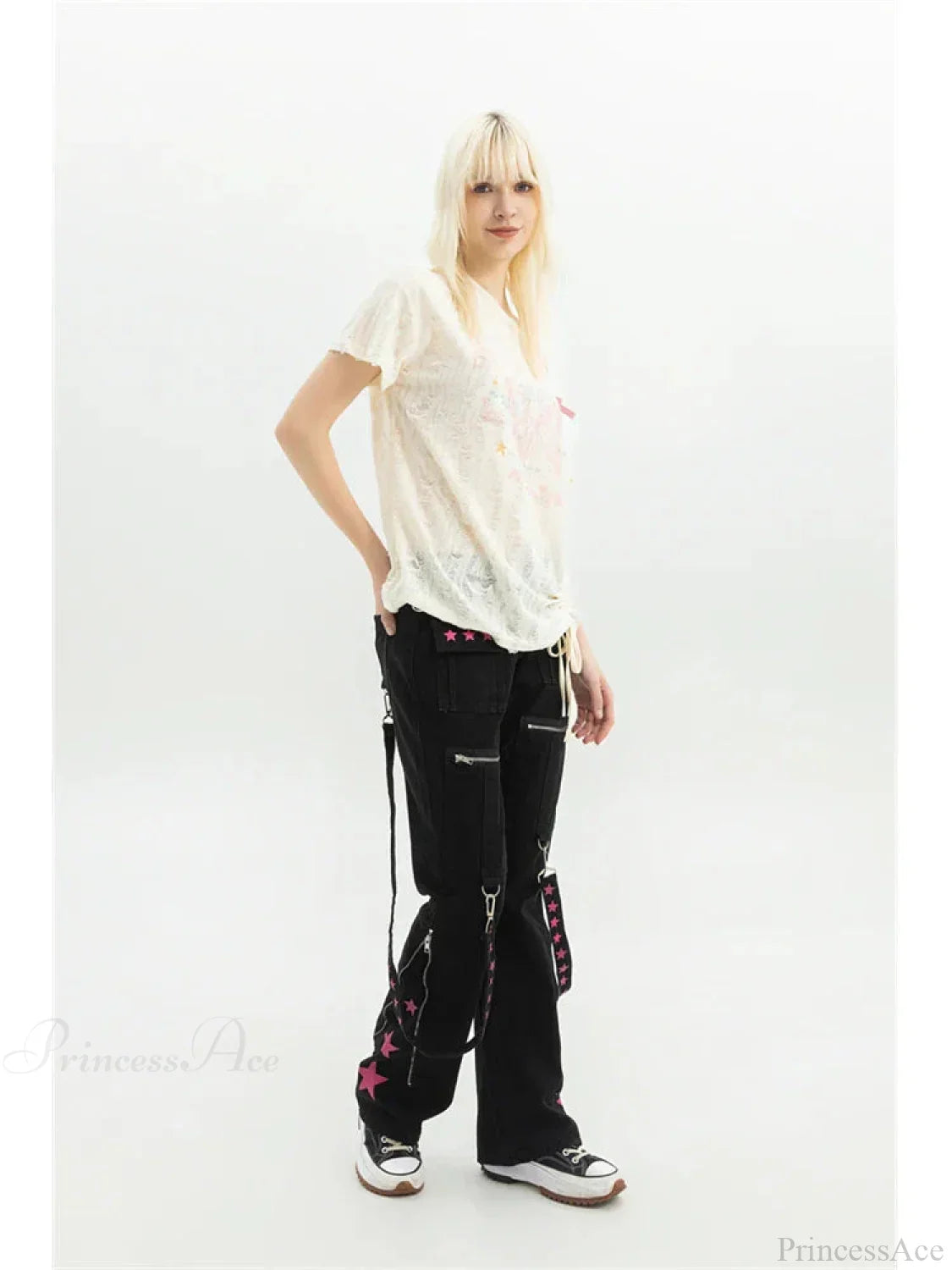 Dark Medieval Loose Cargo Pant image 4