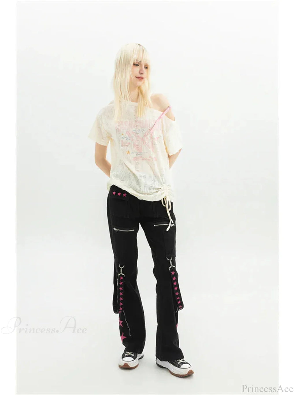 Dark Medieval Loose Cargo Pant image 2