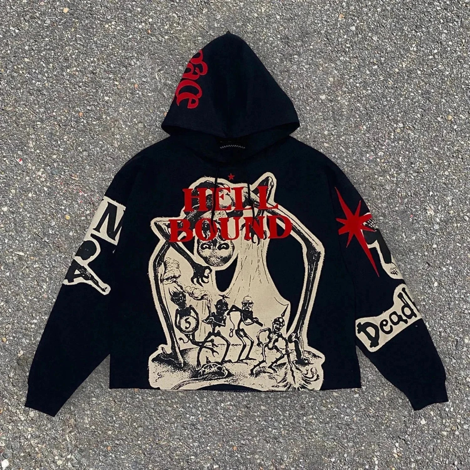 Dark Mummy Visual Pullover Hoodie image 3