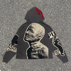 Dark Mummy Visual Pullover Hoodie image 4